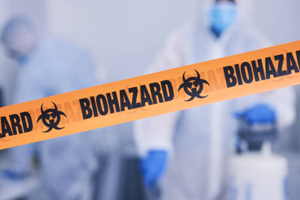 Professional Biohazard technician working in Swansboro, NC